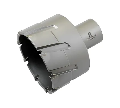 Сверло d 80х30 корончатое кольцевое Т15К6 хвостовик Weldon 32мм по металлу TLX