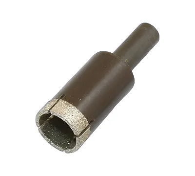Сверло d16,0(15,5) корончатое с алмазным напылением АС20 125/100 2-слойное 1,64карат