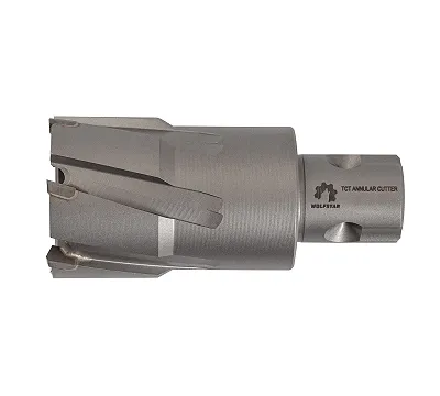 Сверло корончатое по металлу 40х40мм ТСТ хв.Weldon 19mm WOLFSTAR
