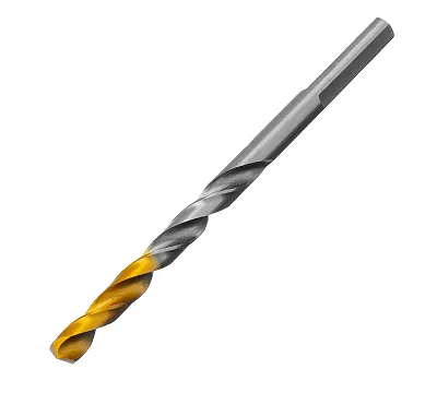Сверло спиральное по металлу 5 x 86 мм, Р6М5, Golden Tip Denzel