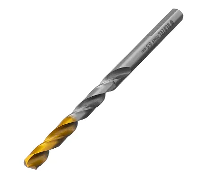 Сверло спиральное по металлу 6,5 x 100 мм, Р6М5, Golden Tip Denzel