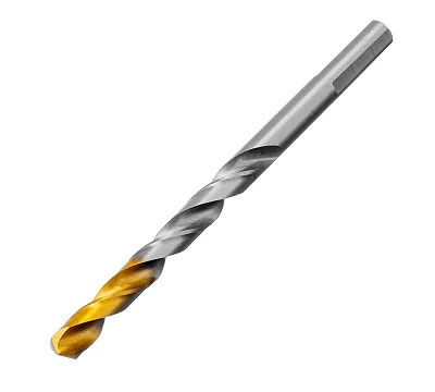 Сверло спиральное по металлу 7,0 x 109 мм, Р6М5, Golden Tip Denzel