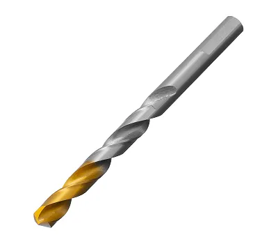Сверло спиральное по металлу 8,5 x 117 мм, Р6М5, Golden Tip Denzel
