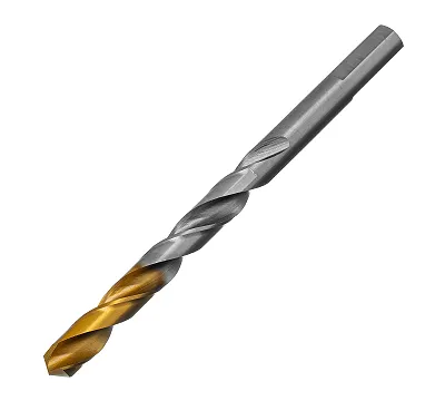 Сверло спиральное по металлу 9 x 125 мм, Р6М5, Golden Tip Denzel