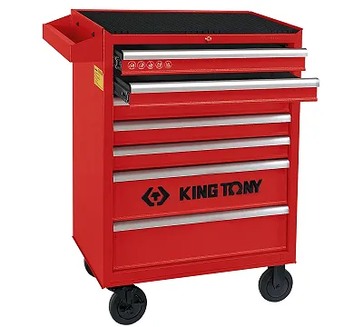 Тележка инструментальная, 7 ящиков KING TONY 87434-7B