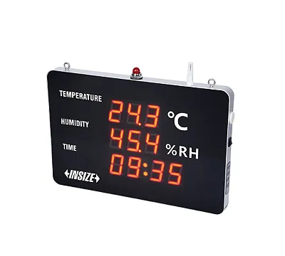 Измеритель времени/температуры/влажности с большим экраном INSIZE 0314-L323A