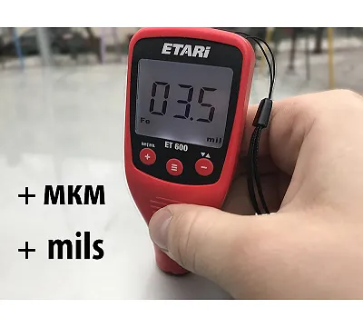 Толщиномер по магнитным и цветным металлам ETARI ET-600