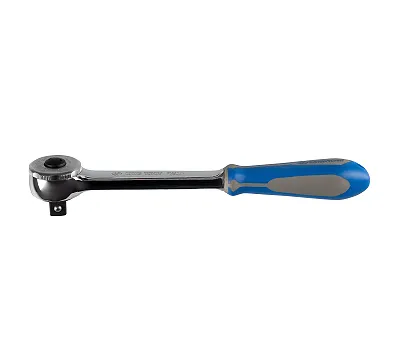 Трещотка 1/2'', 250 мм, 72 зубца кольцевая, сталь KING TONY 4756-10G
