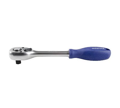 Трещотка 1/2", 72 зубца, флажковая с кнопкой МАСТАК 010-41620H