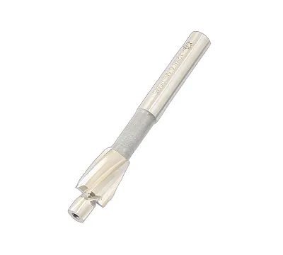 Цековка D 12,0 х d 6,6х80 ц/х Р6М5 Z-4 с постоянной направляющей цапфой, dхв 8мм TLX