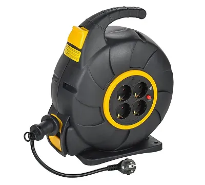 Удлинитель на катушке"Twist" 20 м, 16 А IEK TW-KP27-16-04-20