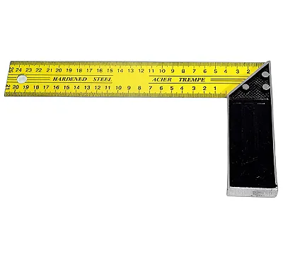 Угольник Столярный 250х130 мм 2шкалы (YX12-025T) CNIC