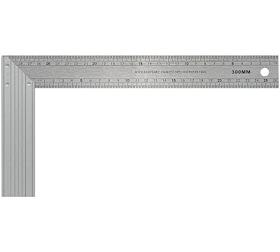 Угольник столярный Профи 300х150 мм FIT