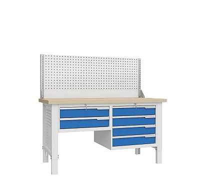 Верстак слесарный, двухтумбовый Constructor 1602.L14.5-1 Верстакофф ® 124138