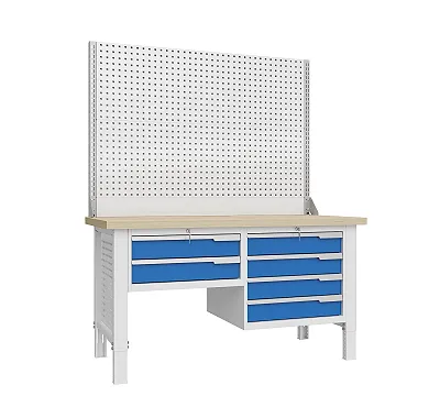 Верстак слесарный, двухтумбовый Constructor 1602.L14.5-2 Верстакофф ® 124476