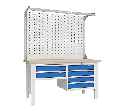 Верстак слесарный, двухтумбовый Constructor 1602.L14.5-2F Верстакофф ® 124454