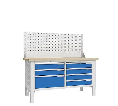 Верстак слесарный, двухтумбовый Constructor 1602.L34.5-1 Верстакофф ® 124142