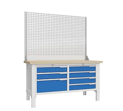 Верстак слесарный, двухтумбовый Constructor 1602.L34.5-2 Верстакофф ® 124481
