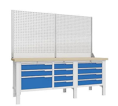 Верстак слесарный, трехтумбовый Constructor 2202.S4L34.24-2 Верстакофф ® 124500