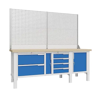 Верстак слесарный, трехтумбовый Constructor 2202.S7L26.24-2 Верстакофф ® 124498
