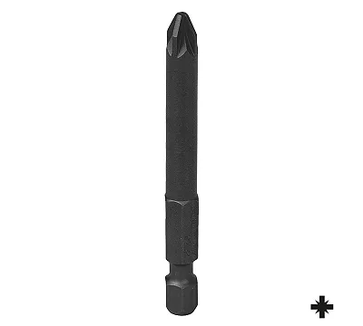 Вставка (бита) торцевая 1/4", Pozidriv, PZ2, 70 мм, для шуруповерта KING TONY 717002Z