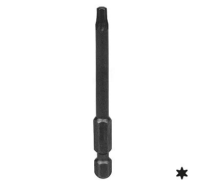 Вставка (бита) торцевая 1/4", Torx, Т7, 70 мм, для шуруповерта KING TONY 717007T
