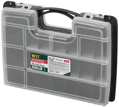 Ящик для крепежа (органайзер) двухсторонний 11,5" ( 295х220х76 мм ) FIT