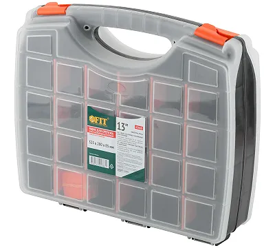 Ящик для крепежа (органайзер) двухсторонний 13" ( 325х280х85 мм ) FIT