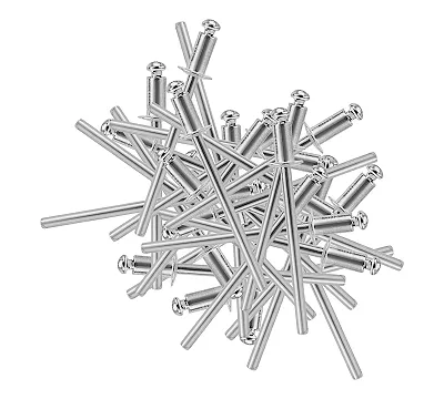 Заклепки алюминиевые, 1/8"-1/4", 3 х 6 мм, 50 шт Denzel