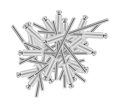 Заклепки алюминиевые, 5/32"-1/2", 4 х 12 мм, 50 шт Denzel