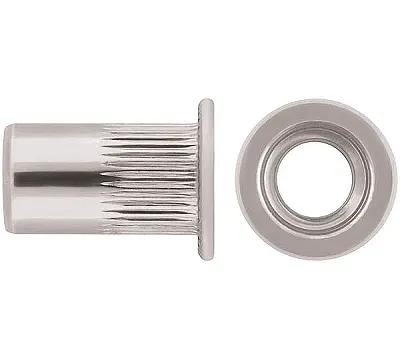 Заклепки резьбовые стальные, мелкая фасовка, М4, 20 шт. FIT