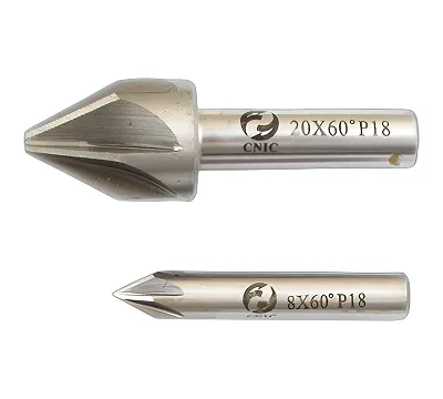 Зенковка d 10,0х18.0х50 конус 60° dхв=8мм Р18 ц/х Z=6 DIN334A CNIC