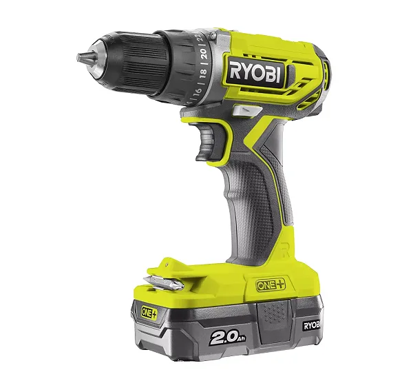 Аккумуляторная дрель-шуруповерт ONE+,18В RYOBI R18DD2-120G