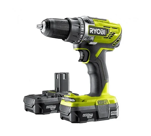 Аккумуляторная дрель-шуруповерт ONE+,18В RYOBI R18DD2-213S