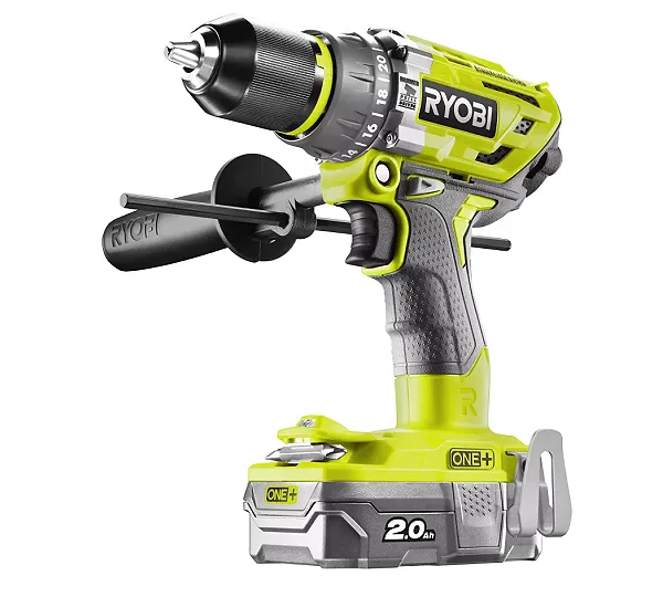 Аккумуляторная дрель-шуруповерт, ударная, ONE+,18В, кейс RYOBI R18PD7-220B