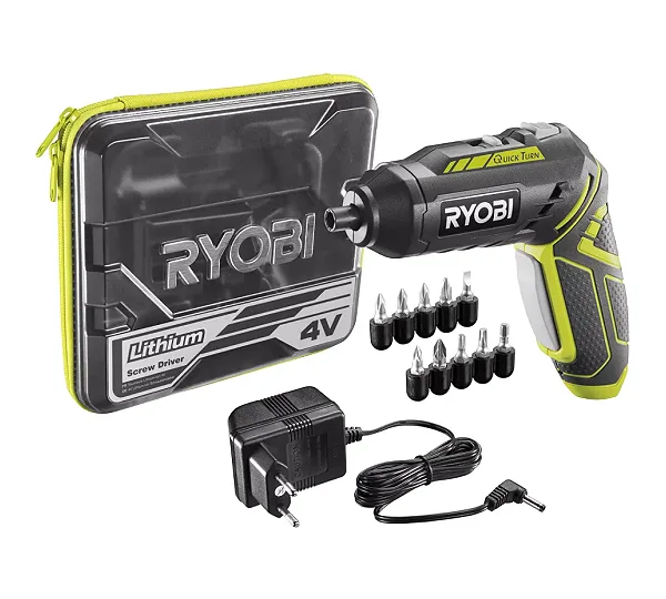 Аккумуляторная отвертка 4 В RYOBI R4SDP-L13T