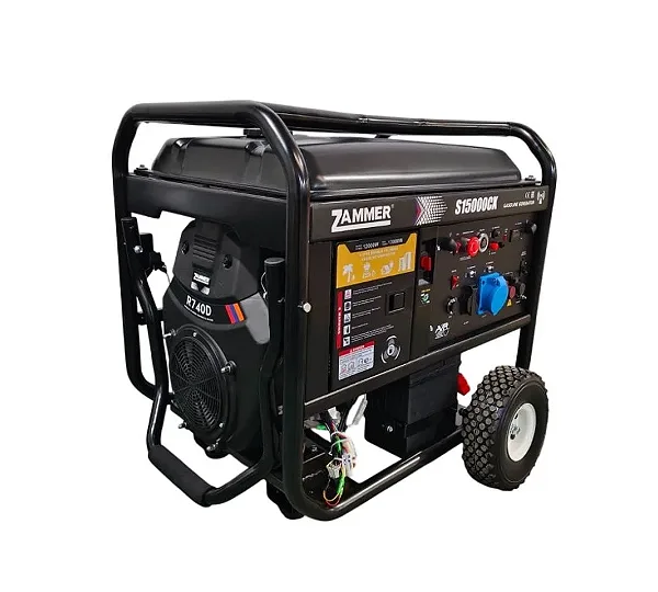 Бензиновый генератор Zammer S15000CX 12 кВт