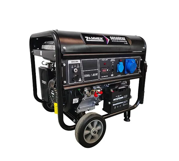 Бензиновый генератор Zammer S6500CXE 5 кВт