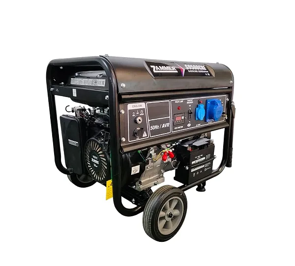 Бензиновый генератор Zammer S9500CXE 8 кВт