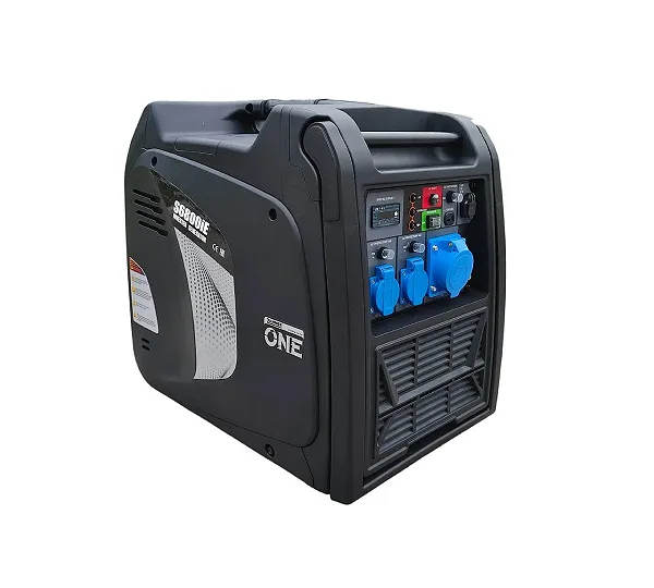 Инверторный бензиновый генератор Zammer S6800iE 5,5 кВт