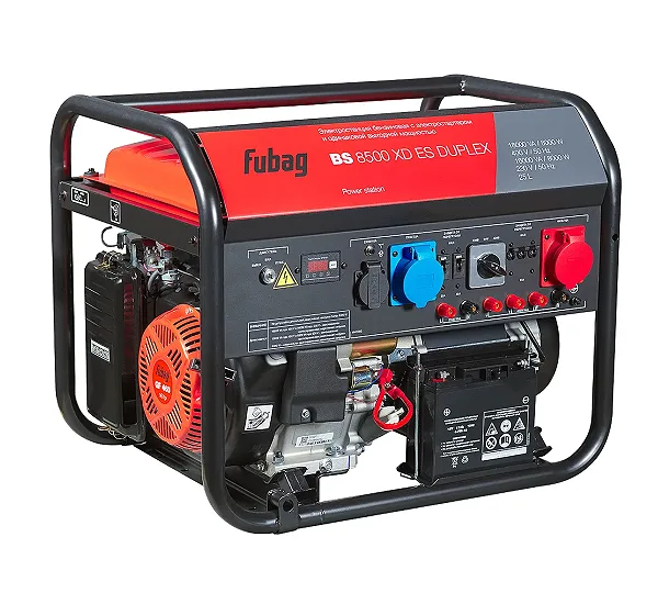 Бензогенератор BS 8500 XD ES Duplex, 8,0 кВт FUBAG 641090