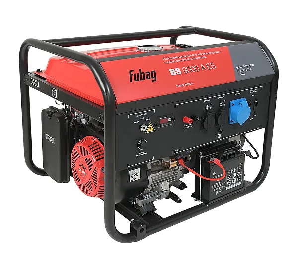 Бензогенератор BS 9000 A ES, 8,5 кВт, с электростартером FUBAG 641092