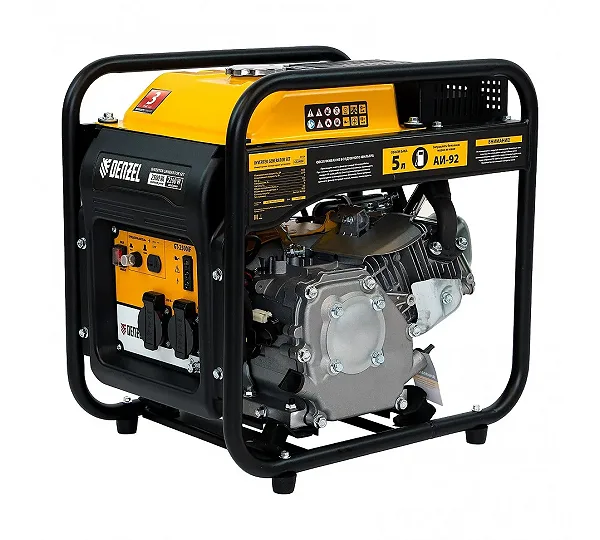 Бензогенератор GT-2500iF, 2,5 кВт, инверторный DENZEL 94704