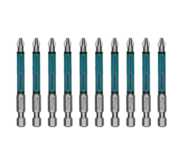 Бита PH2х70мм, сталь S2, кругл., отрывн., 10 шт. Gross