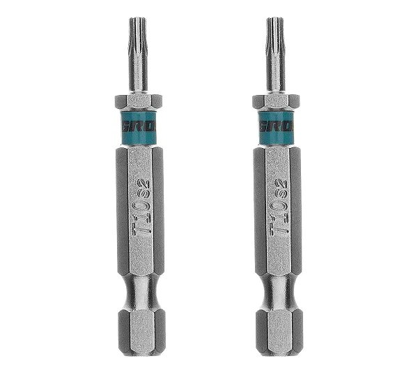 Бита Torx 10х50мм, сталь S2, шестигр., 2 шт. Gross