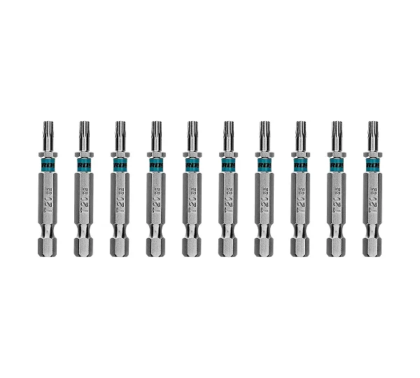 Бита Torx 20х50мм, сталь S2, шестигр., 10 шт. Gross