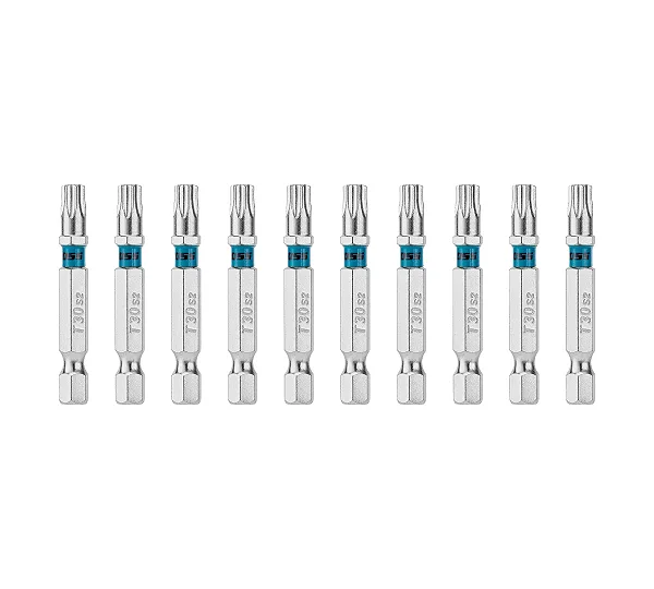 Бита Torx 30х50мм, сталь S2, шестигр., 10 шт. Gross