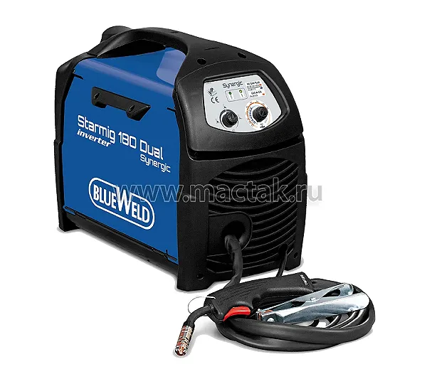 BLUEWELD Аппарат сварочный Starmig 180 Dual Synergic, 170А, инверторный 816411
