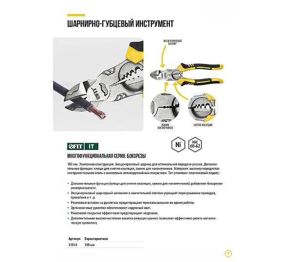 Бокорезы многофункциональные FIT