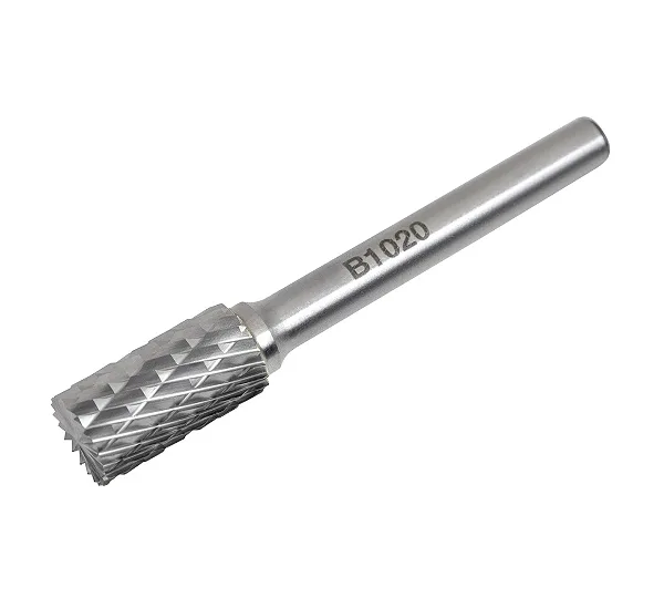 Борфреза B102006, цилиндрическая с торц.зубьями, двойная насечка ВК8 SDW TOOLS
